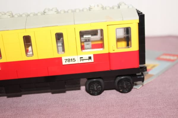 LEGO CITY TOWN TRAIN 7815 INSTRUCTIONS: Passenger Carriage / Sleeper