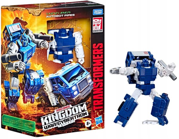 Transformers Deluxe Autobot Pipes WFC-K32 Figure