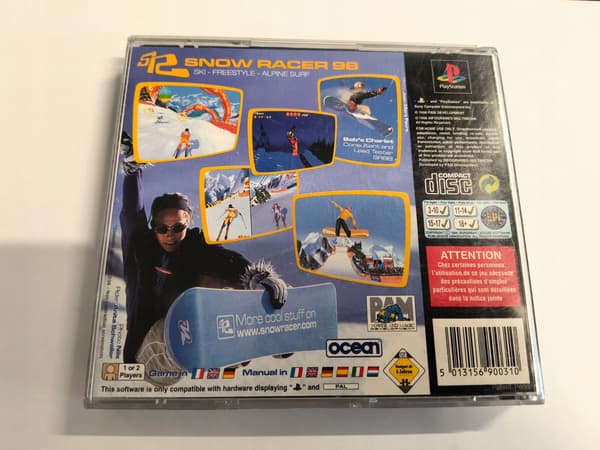 Snow Racer 98 for PlayStation (PSX)