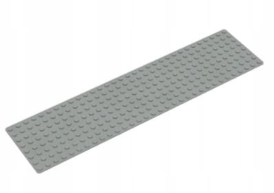 623t LEGO thin building plate, 8x32, old grey