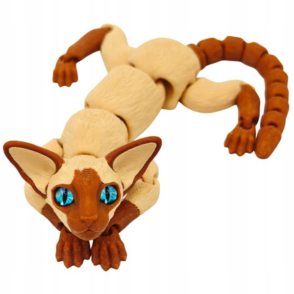 ORIENTAL KITTEN MOVING 3D STRESS-RELIEF TOY
