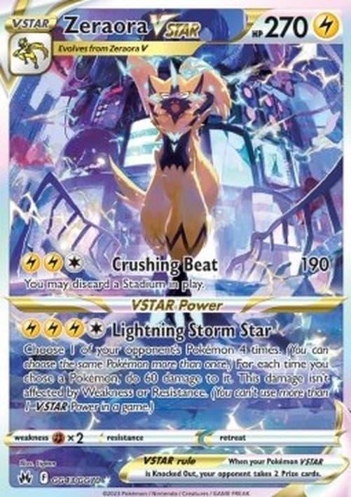 Pokemon Zeraora VSTAR