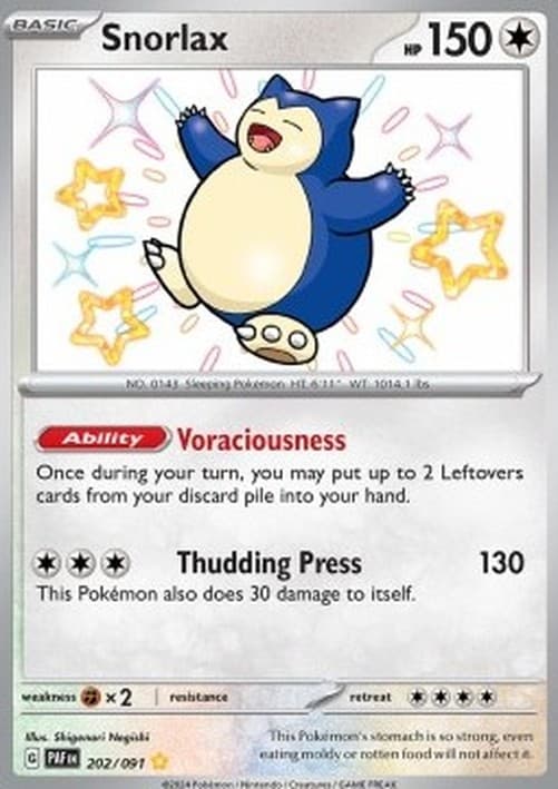 Pokemon TCG Snorlax