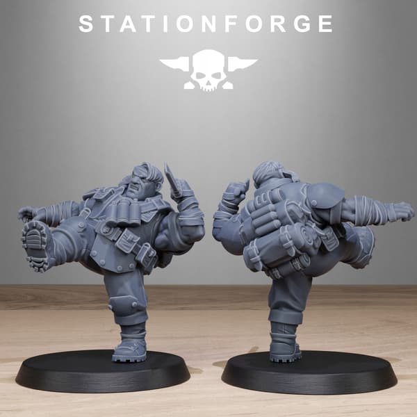 GrimGuard Jungle Fighter Mutants – x10
