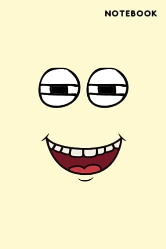 Notebook – Smiley Face Collection: Lined Paper, 100 pages, size (6 x 9 inches)
