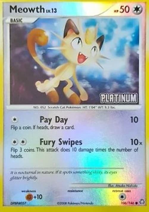 Pokemon Meowth Lv.13