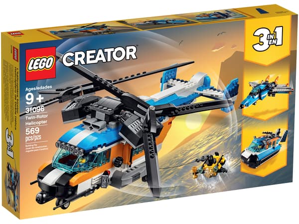 LEGO CREATOR 31096 Twin-Rotor Helicopter