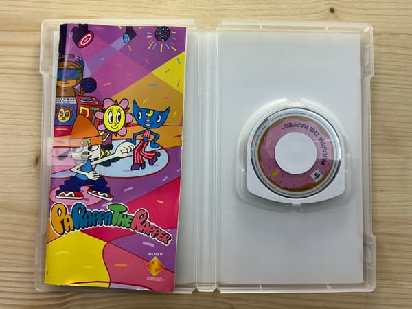 PARAPPA THE RAPPER – Perfect Condition Complete Set – Polish PSP Release