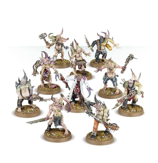 Poxwalkers – Death Guard – Warhammer 40k – GJUTFORMAR
