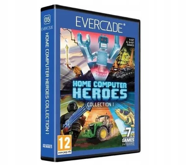 Evercade Home Computer Heroes Collection 1 – 7 Games