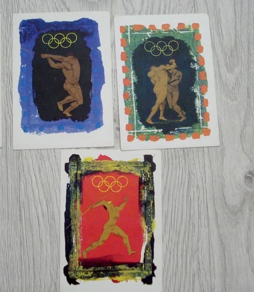 Mieczysław Majewski, 9 items, Postcard Movement, Olympics
