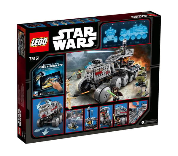 LEGO Star Wars Clone Trooper Turbotank Set 75151