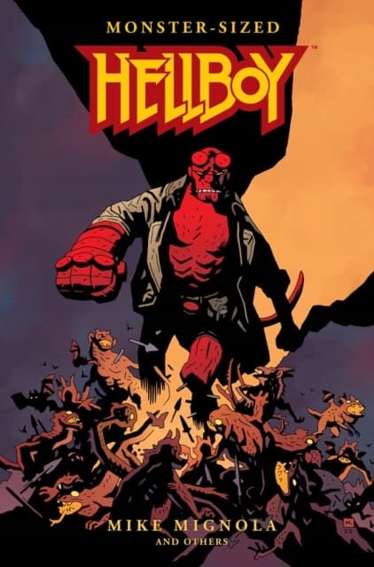 Monster-sized Hellboy by MIKE MIGNOLA