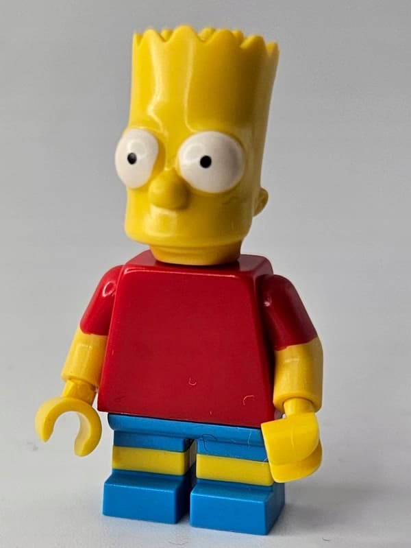 LEGO MINIFIGURE The Simpsons sim008 colsim-2 Bart Simpson /