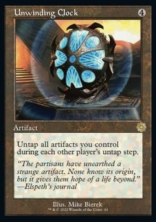 Magic: The Gathering Unwinding Clock