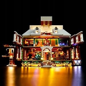 LED lighting set for Home Alone building blocks 21330
