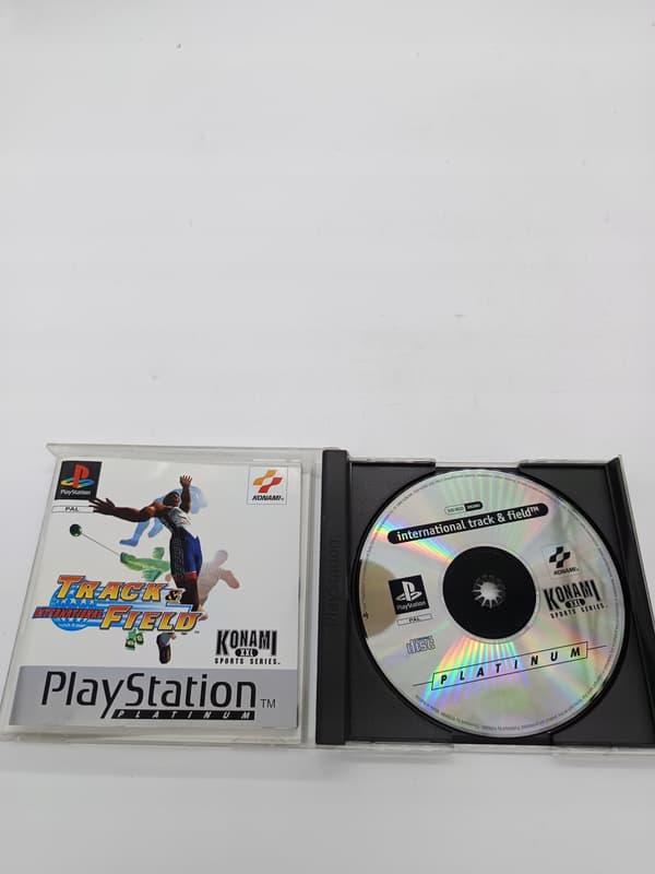 INTERNATIONAL TRACK & FIELD PlayStation (PSX) boxed version