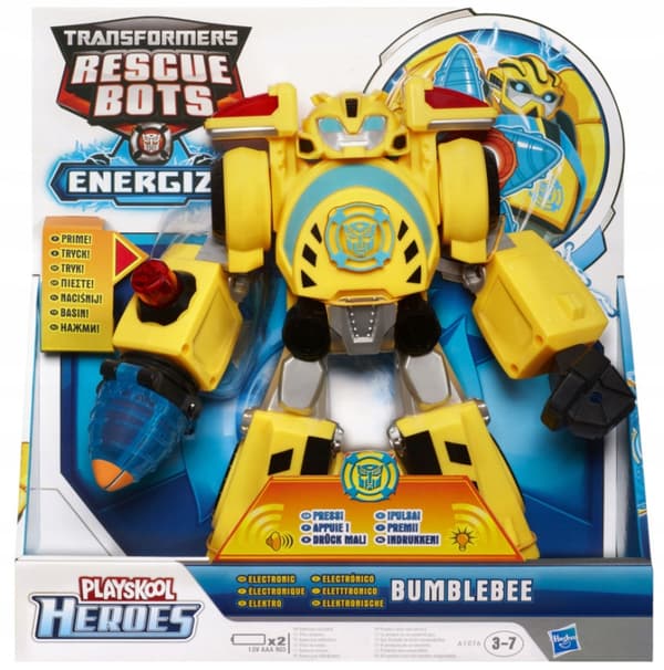 Electronic Bumblebee Transformers Bots Figurine