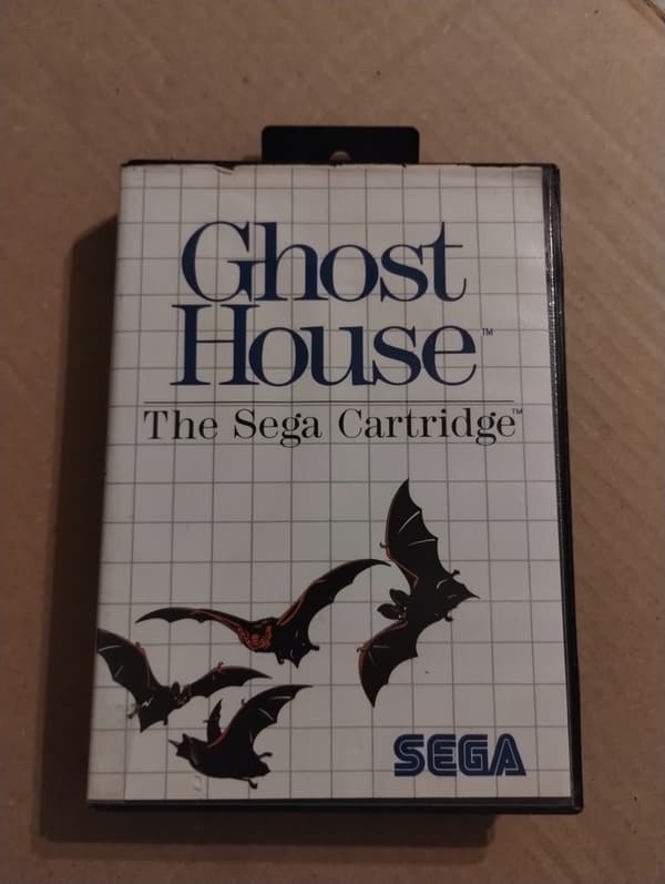 GHOST HOUSE SEGA MASTER SYSTEM – READ THE DESCRIPTION!!! BOX ONLY