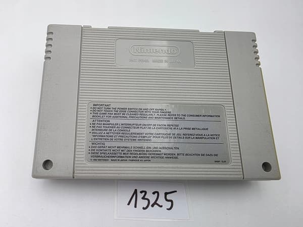 NINTENDO SNES SUPER SOCCER (ORIGINAL)
