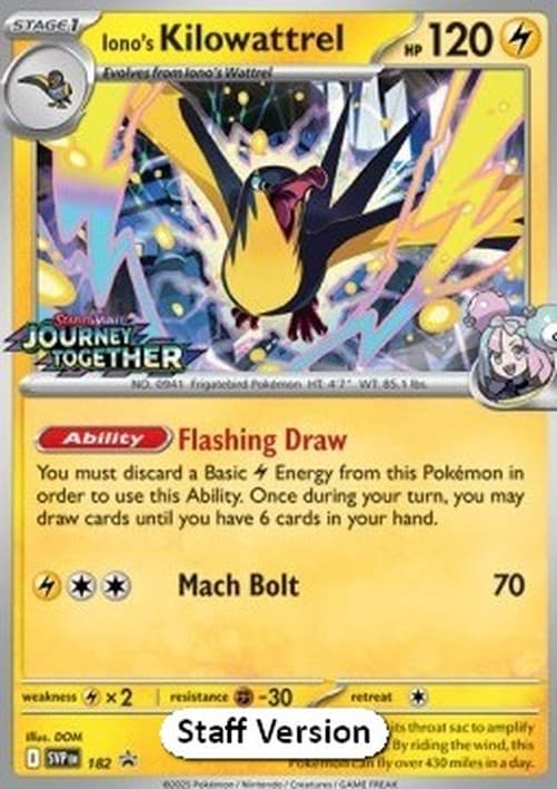 Pokemon Iono's Kilowattrel