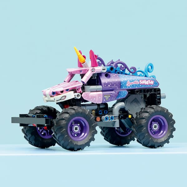 LEGO Technic Monster Jam Sparkle Smash with pull-back drive 42220