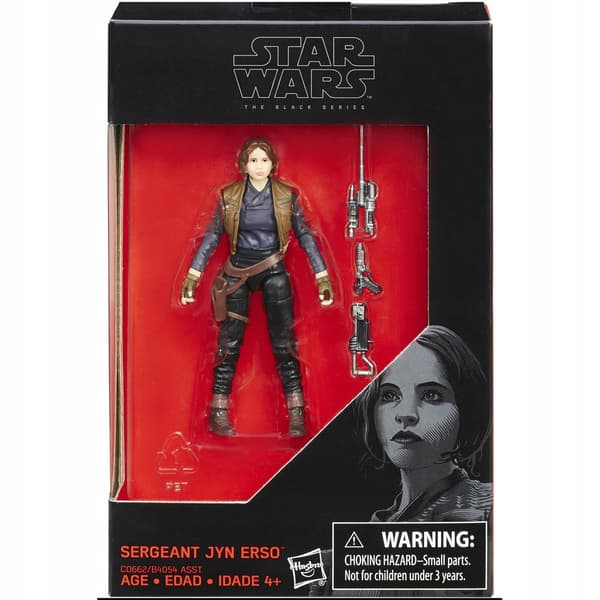 Jyn Erso (Sergeant) figure from The Black Series (Star Wars)