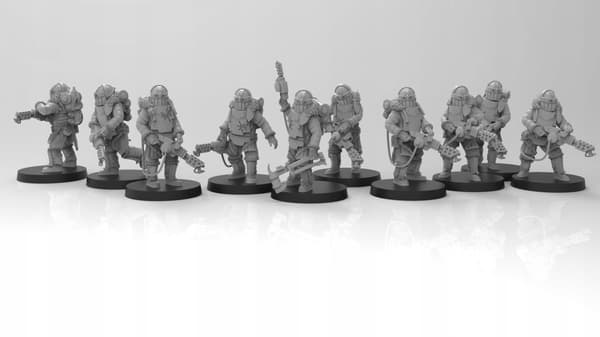 Lunar Auxilia Evocati 32 mm