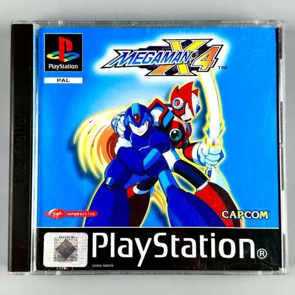 Mega Man X4 | PS1 | PSX | PLAYSTATION | 3xA SET