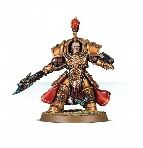 ADEPTUS CUSTODES: ALLARUS CUSTODIANS-KAPTEN I ALLARUS TERMINATOR-RUSTNING