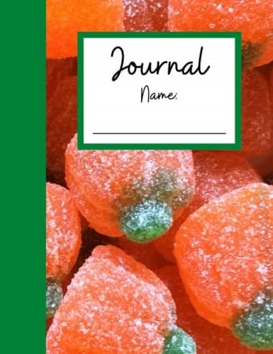 Journal: Cute Candy-Themed Journal