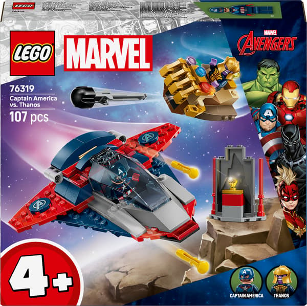 LEGO Marvel 76319 Captain America vs Thanos