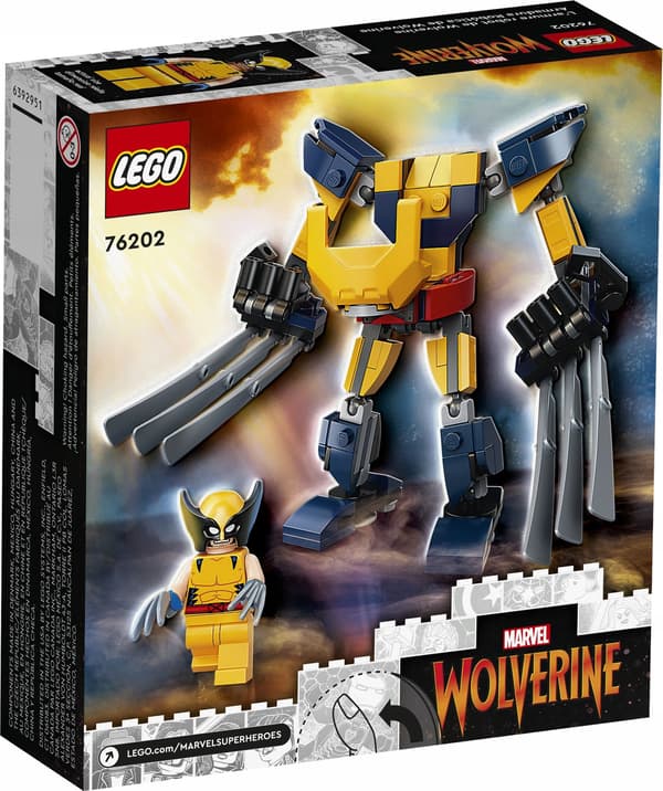 LEGO Marvel: Wolverine’s Mechanical Armour 76202