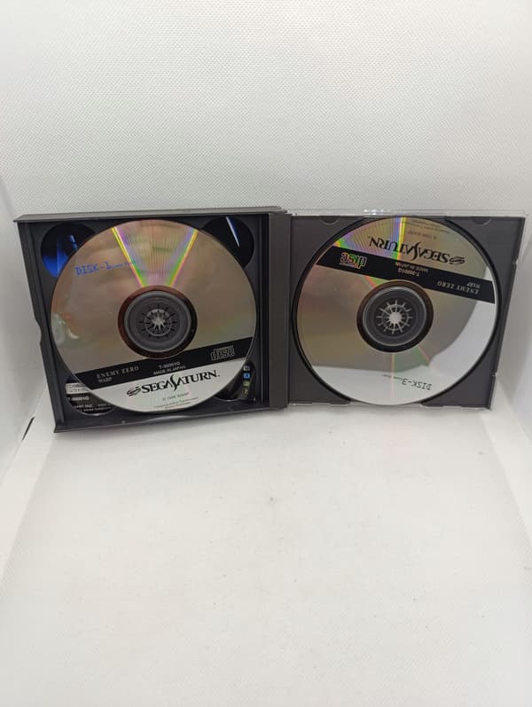 Enemy Zero for Sega Saturn (NTSC-J), boxed