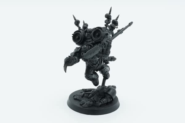 Warhammer 40k Chaos Space Marines Haarken Worldclaimer plastic figurine