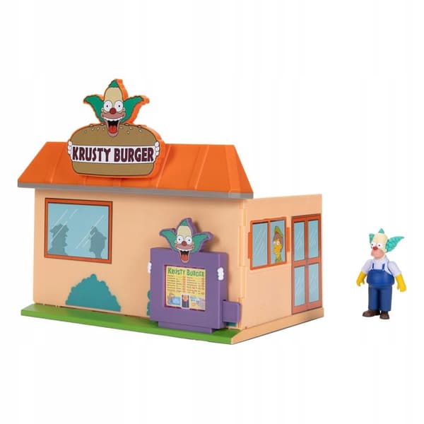 Jakks Pacific The Simpsons Krusty Burger play set, 6 cm, accessories