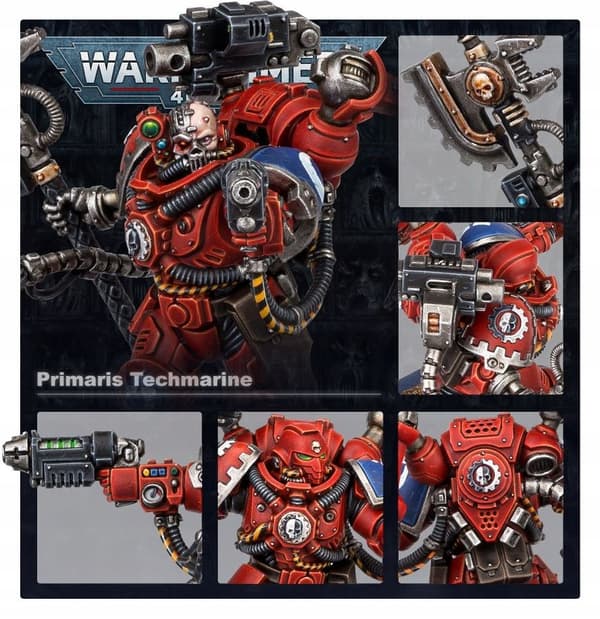 Games Workshop ROMMARINES PRIMARIS TECHMARINE