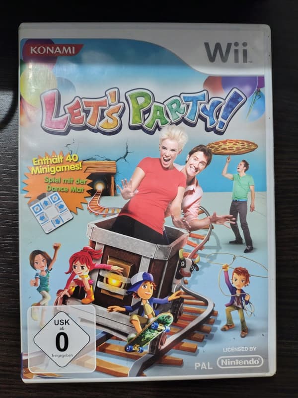 Let's Party Nintendo Wii + mat