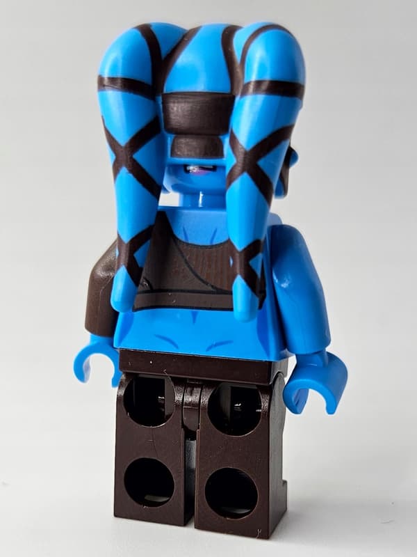 Lego Star Wars minifigure sw0833 Aayla Secura DEFECT /