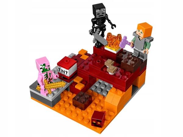 LEGO Minecraft 21139 Battle in the Nether