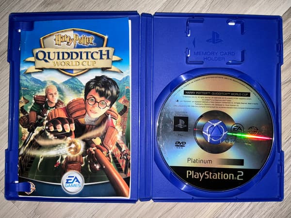 HARRY POTTER QUIDDITCH WORLD CUP PS2 disc – very good+ condition