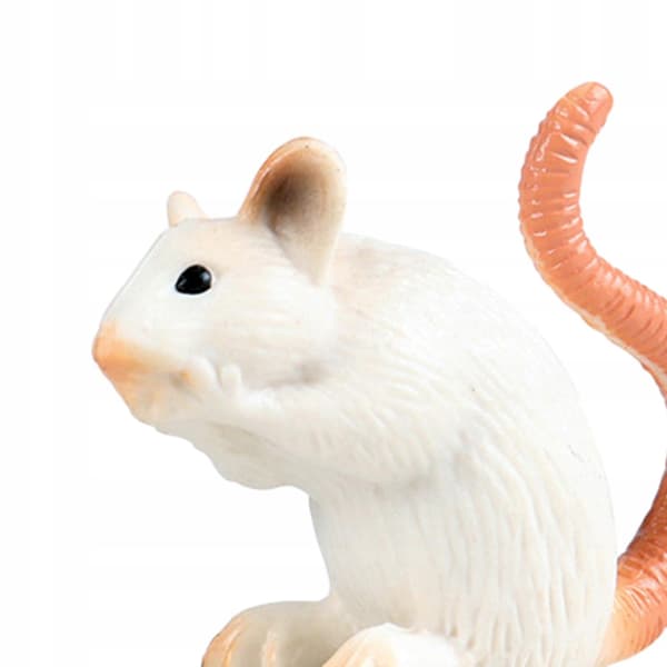 Realistic mouse model Sculptures Collectables Educational mice C-style toy
