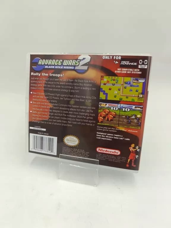 NINTENDO GAMEBOY ADVANCE ADVANCE WARS 2 BLACK HOLE RISING