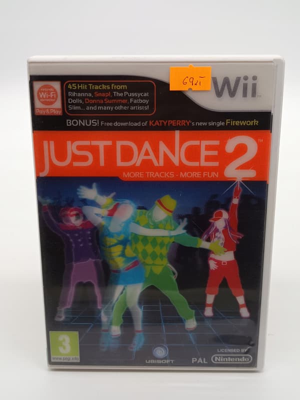 Just Dance 2 for Nintendo Wii (boxed)