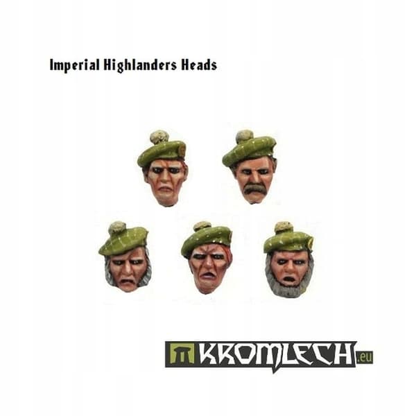 Kromlech Imperial Highlanders-huvuden