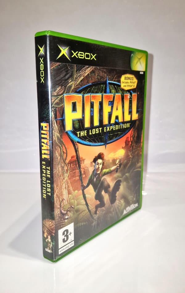 The Pitfall game for Microsoft Xbox 3XA