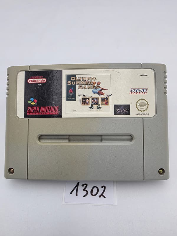 NINTENDO SNES OLYMPIC SUMMER GAMES ORIGINAL