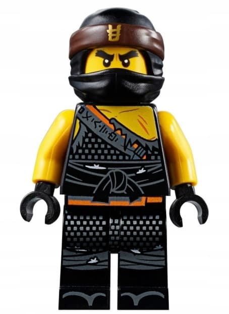 Lego Ninjago @@@ COLE + WEAPONS @@@ minifigure from 70653