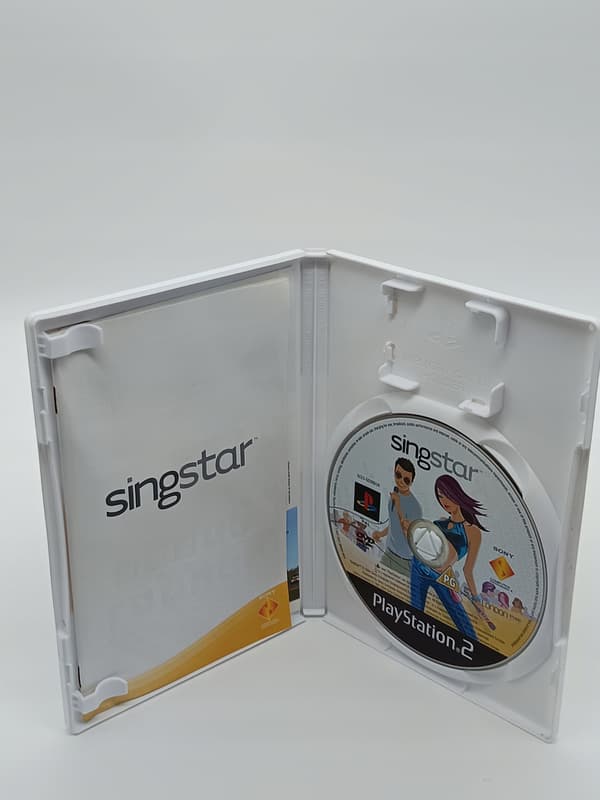 SINGSTAR for PlayStation 2 (PS2) – boxed version