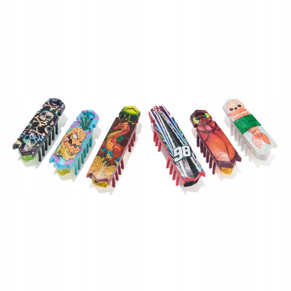 HEX BOTS NANO GIFT PACK SET OF 6 MINI ROBOT FIGURES